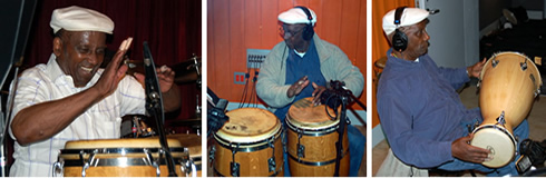 Latin percussionist Francisco Aguabella