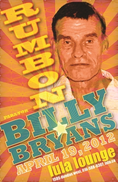 Rumbon for Billy Bryans - Lula Lounge