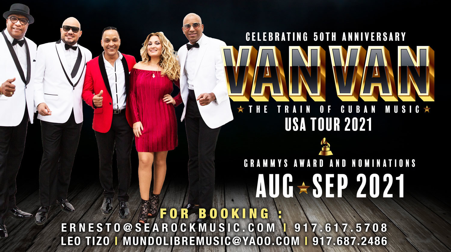 Searock Entertainment Presents Los Van Van Summer 2021